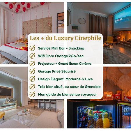 شقة Luxury Cinephile - Netflix - 2 Balcons - Garage Prive - Minibar غرونوبل المظهر الخارجي الصورة